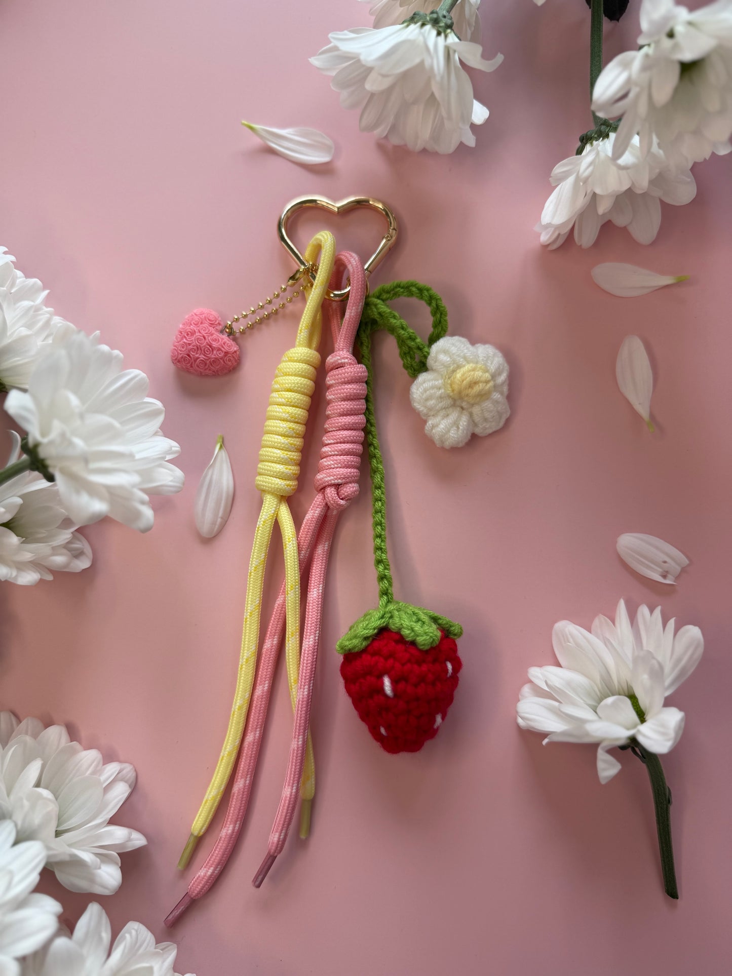 Sweet Strawberry Bag Chain