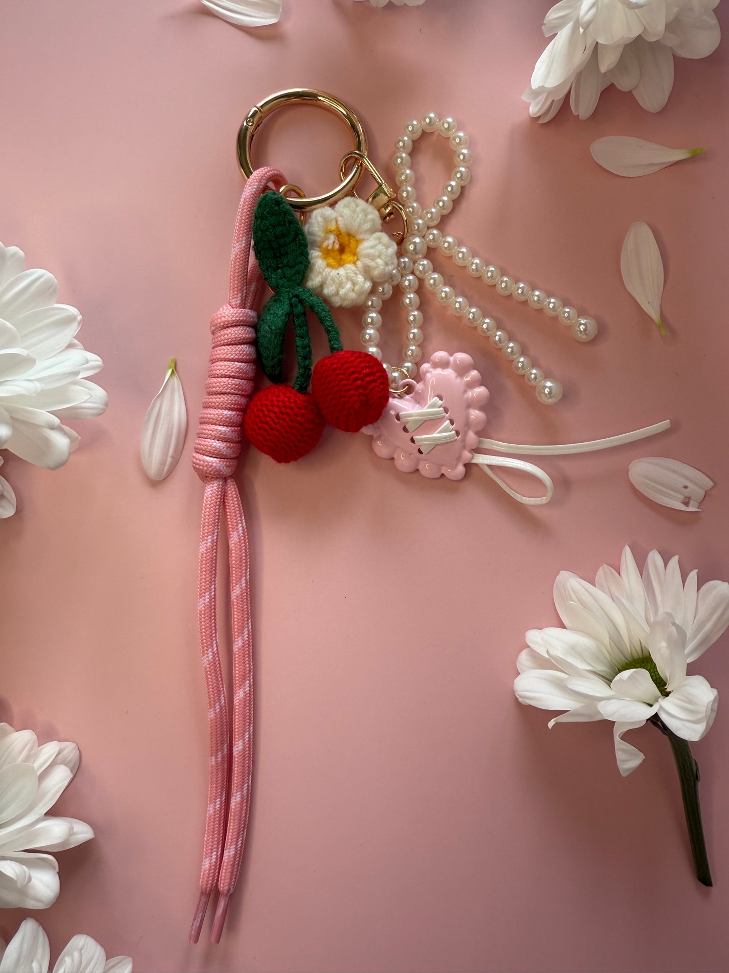 Sweet Flower Bag Chain