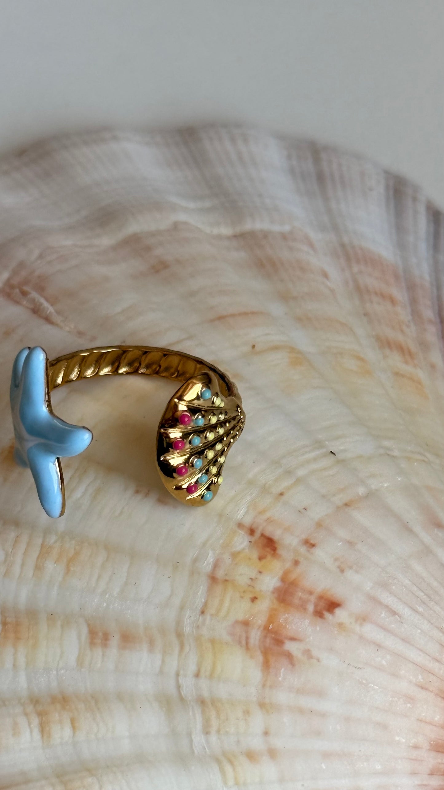 Ibiza Shell Ring 🐚✨