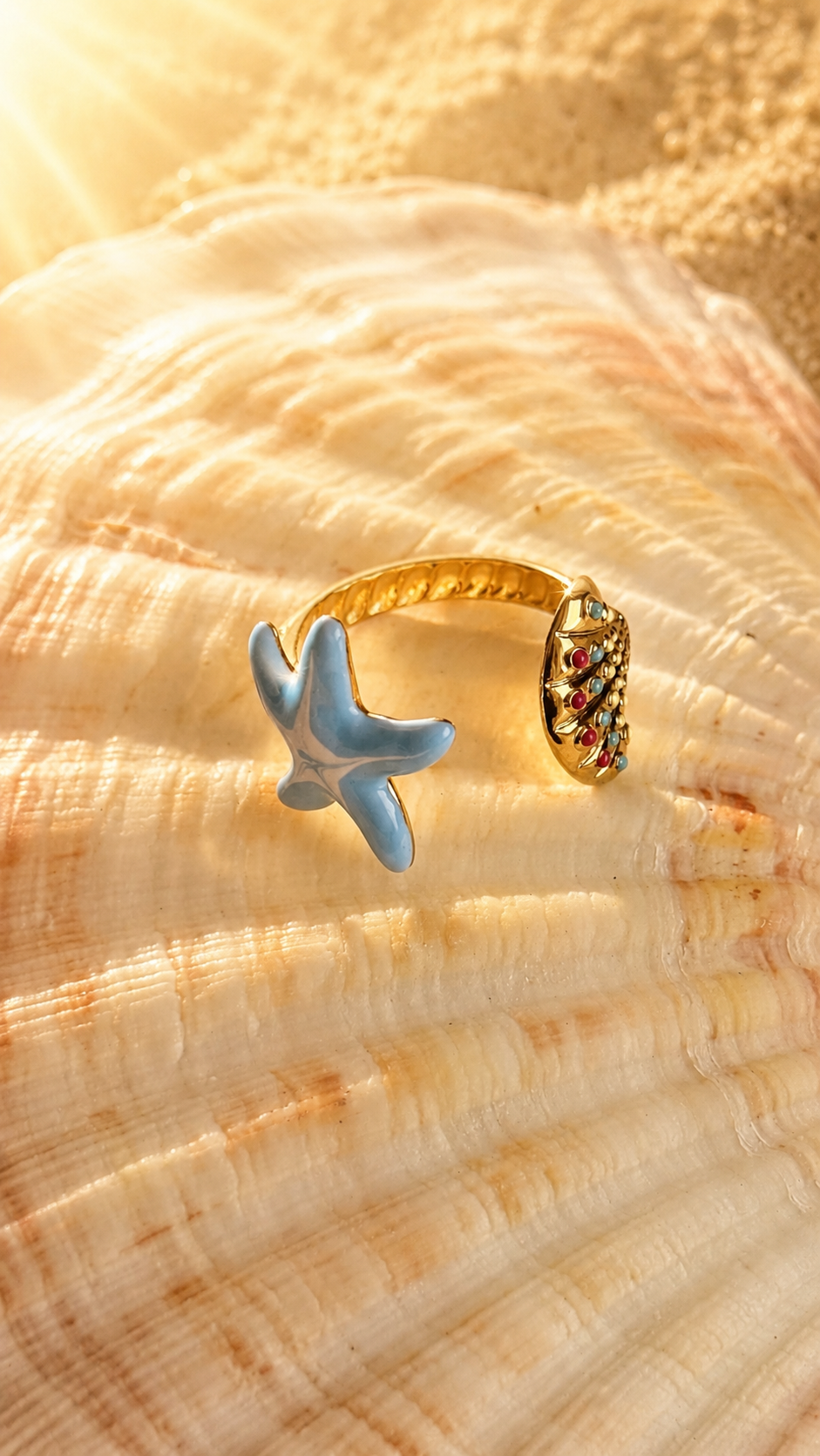 Ibiza Shell Ring 🐚✨