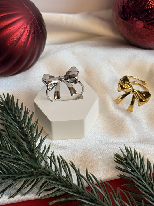 Chunky Bow Ring