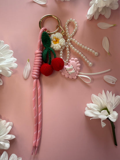 Sweet Flower Bag Chain