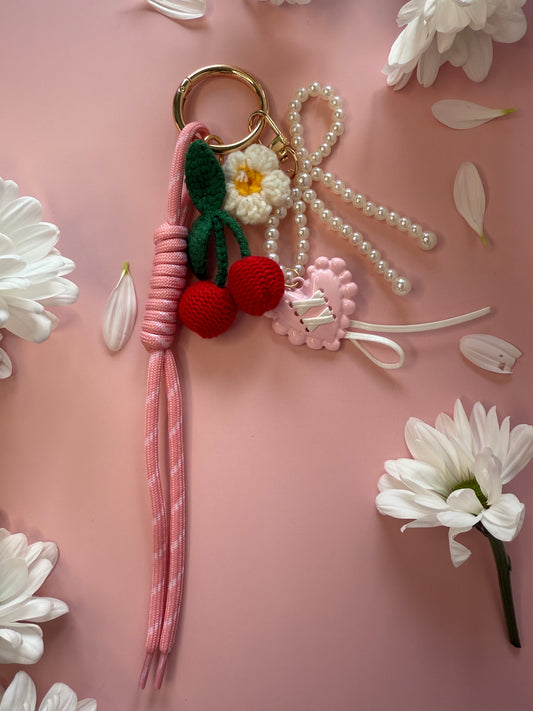 Sweet Flower Bag Chain