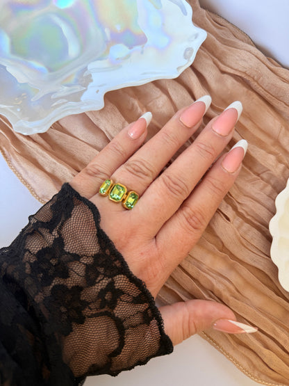Golden Matcha Ring 🍵