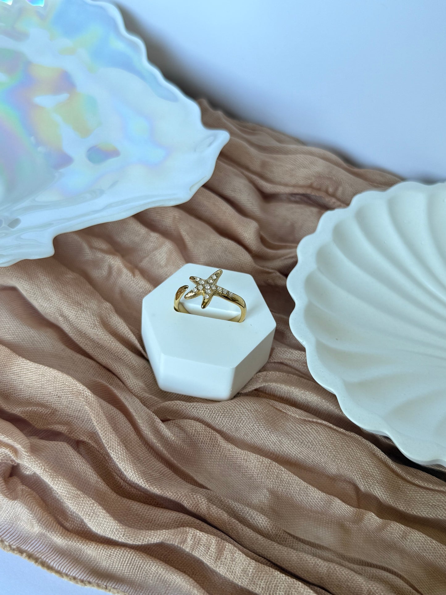 Diamond Seastar Ring⭐️