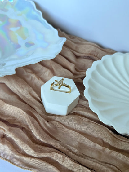 Diamond Seastar Ring⭐️