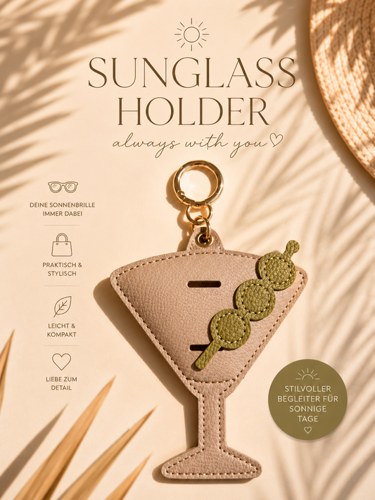 Martini Sunglass holder 🍸