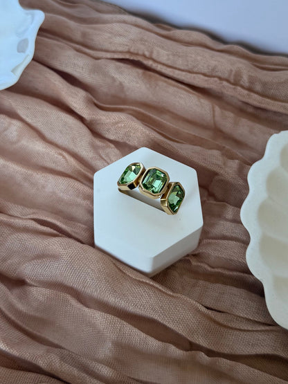 Golden Matcha Ring 🍵