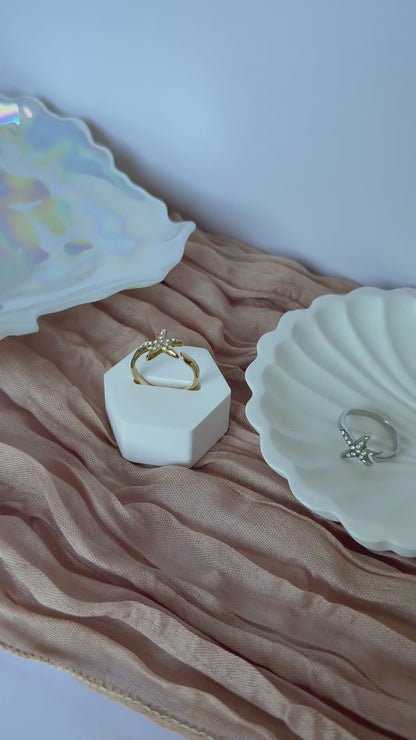 Diamond Seastar Ring⭐️