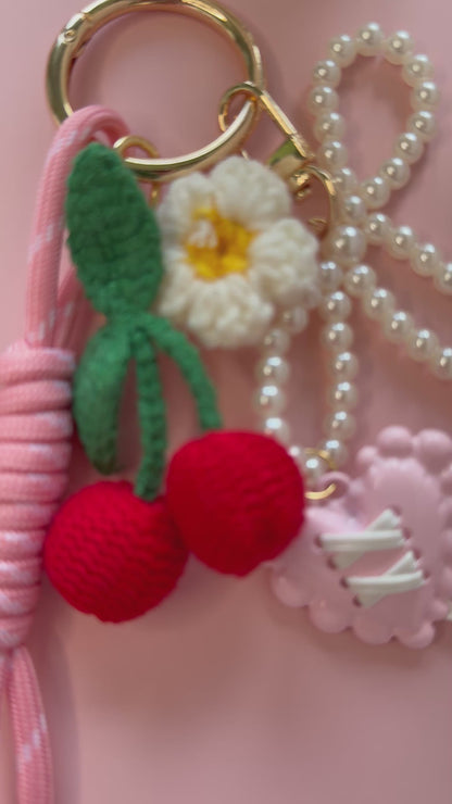 Sweet Flower Bag Chain