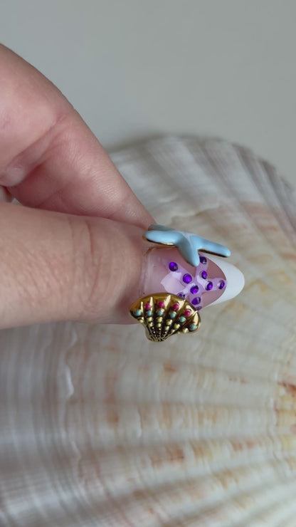 Ibiza Shell Ring 🐚✨
